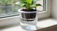 maintain moisture with self watering