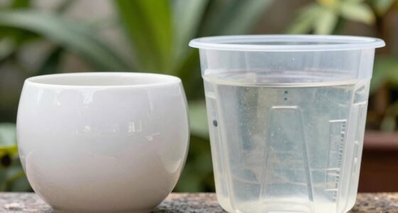 material comparison for watering pots