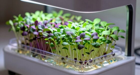 microgreens thrive in hydroponics