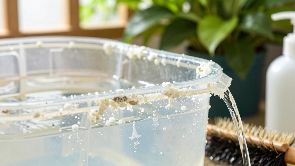 mineral buildup prevention and cleaning