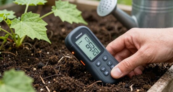 monitor soil moisture levels