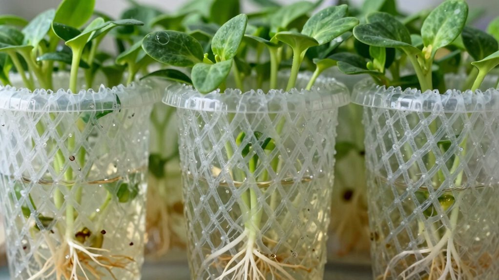 net pots promote healthy root growth