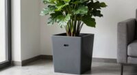 optimal size for floor planters