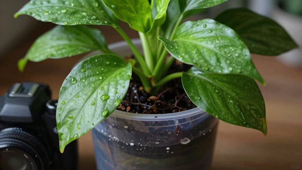 periodic dry down promotes healthy roots