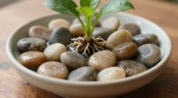 proper pebble tray usage