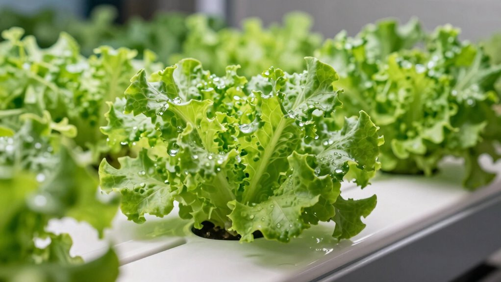 rapid plant growth in hydroponics