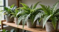 rare ferns in indoor collections