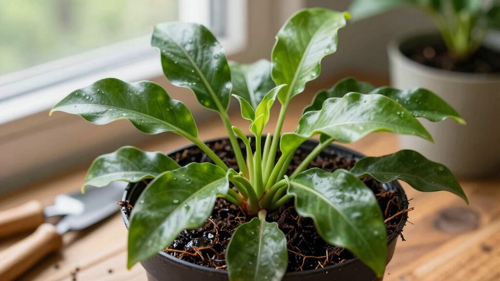 reprouting watering patience growth
