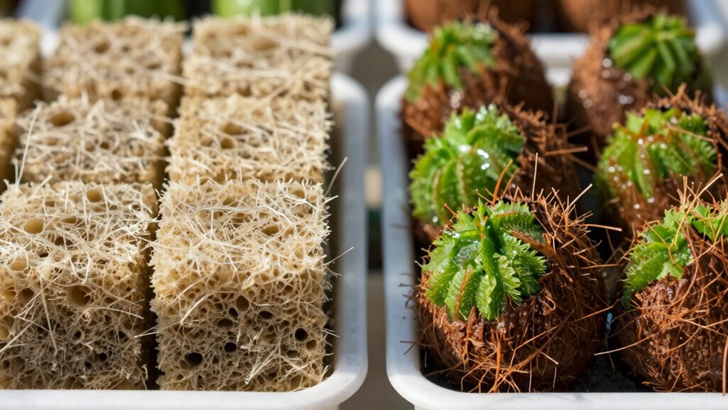rockwool vs coconut coir
