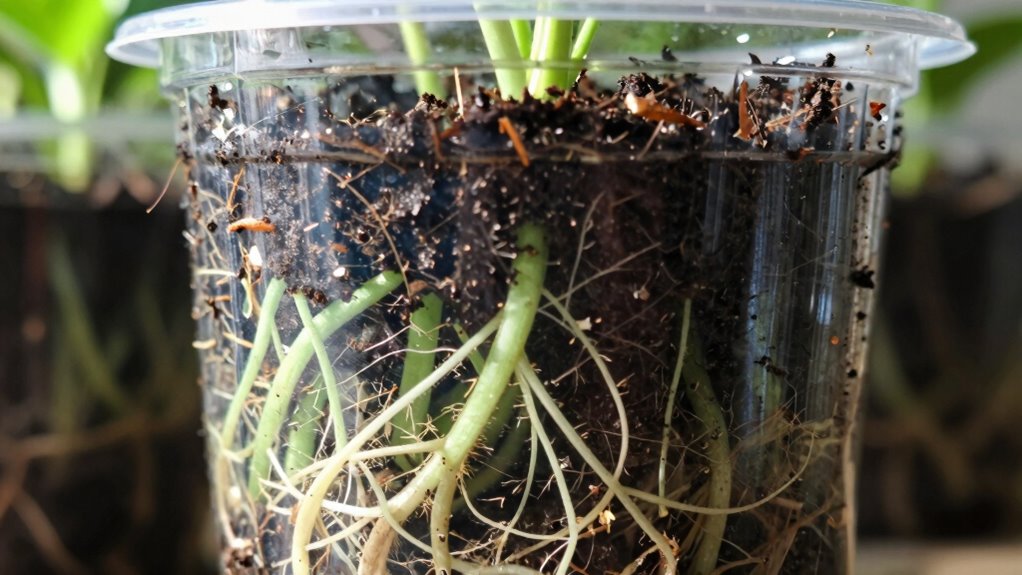 see roots monitor moisture