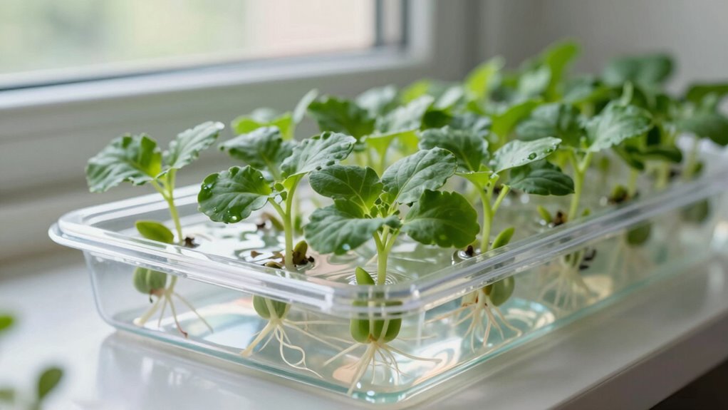 seedling transfer to hydroponics