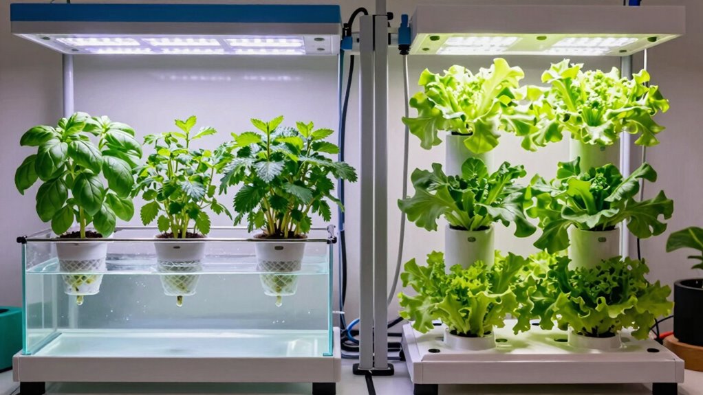 selecting suitable hydroponic systems
