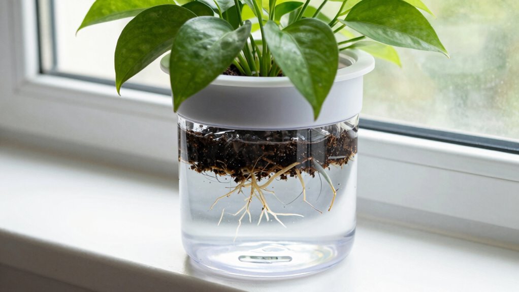 self watering pots ensure consistent hydration