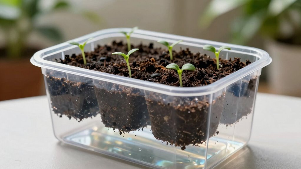 self watering seedling irrigation system