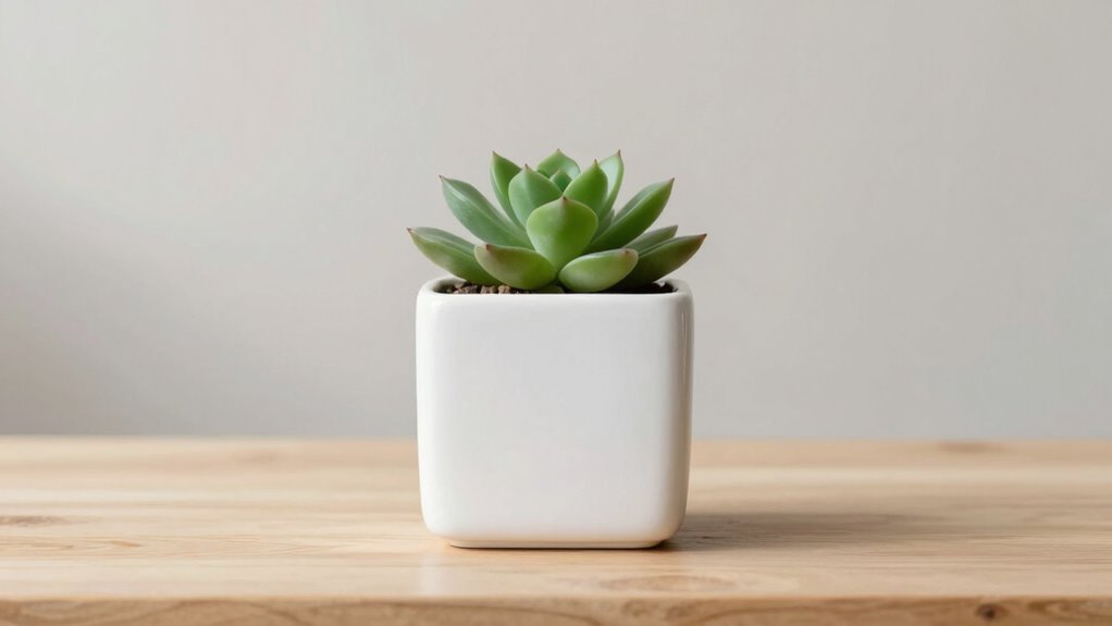 simple sleek plant containers