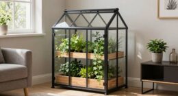 small apartment friendly greenhouses