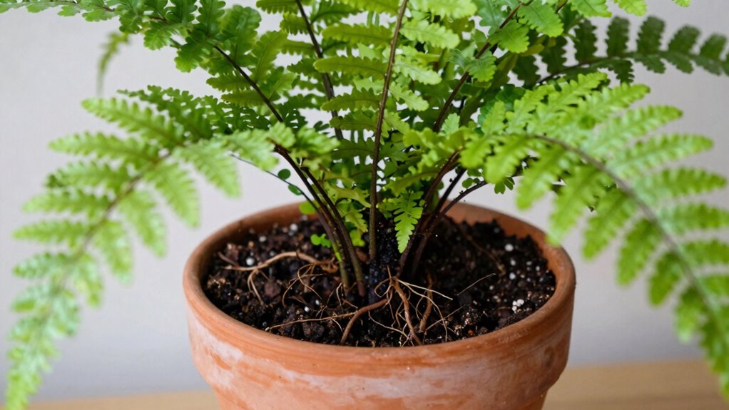 small containers promote healthy root growth