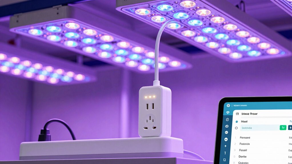 smart energy efficient grow lighting