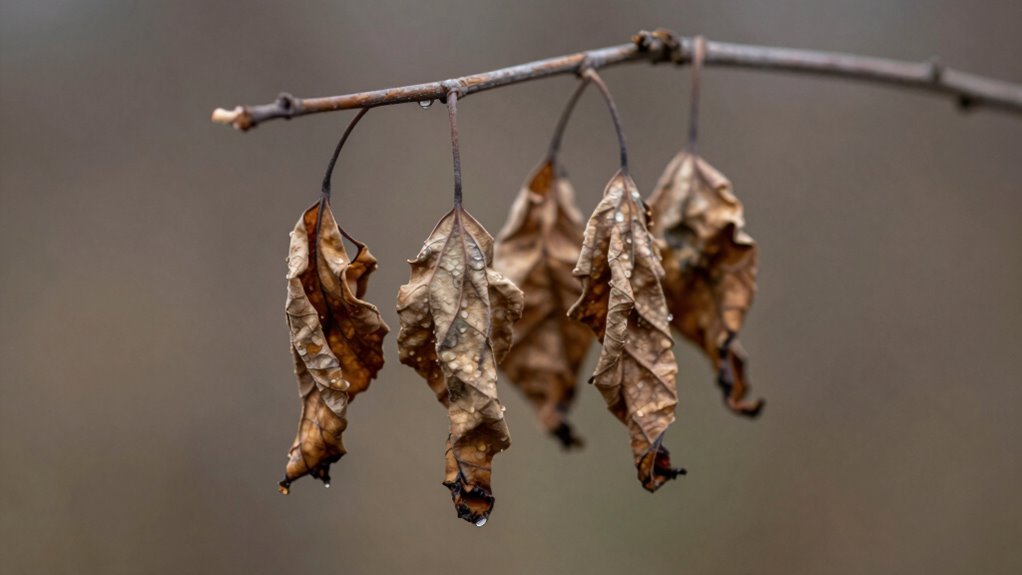stress induced leaf shedding adaptation