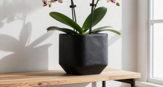 stylish airflow enhancing planters