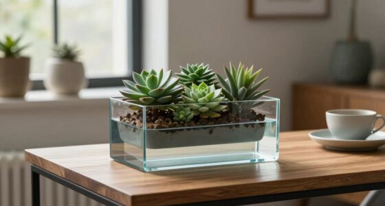 stylish functional plant containers