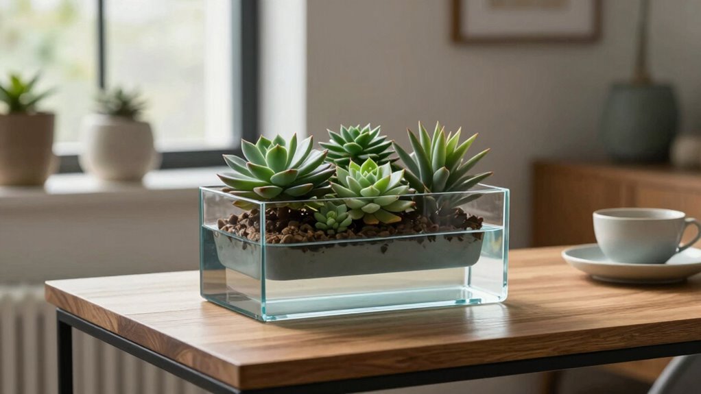 stylish functional plant containers