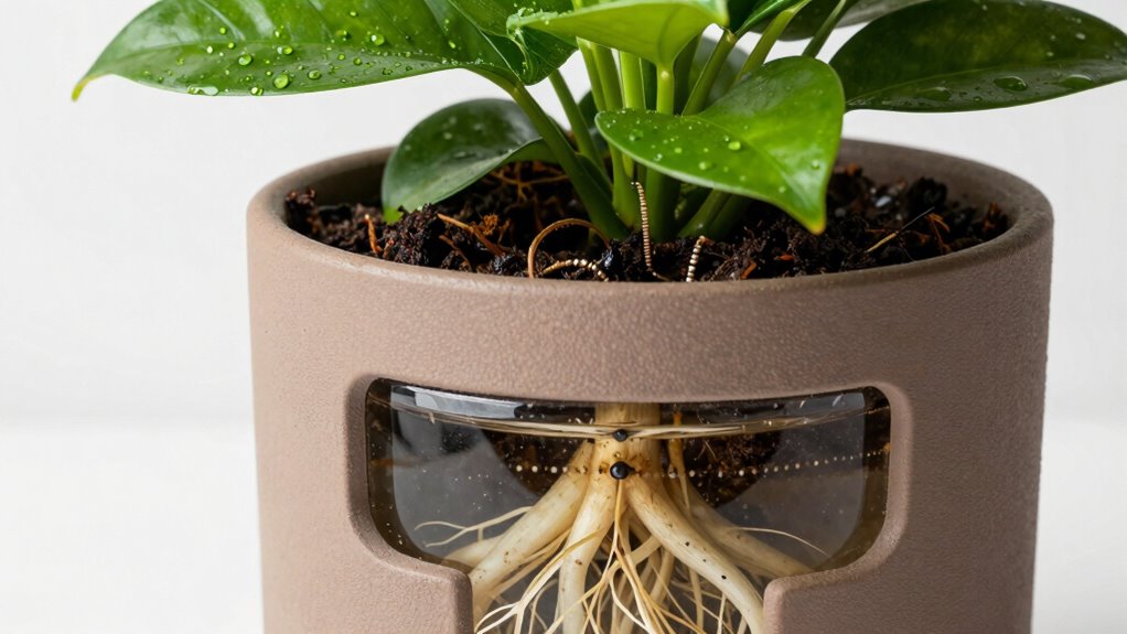 supports large root growth
