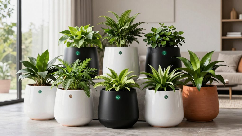 top app controlled planters