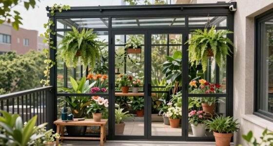 top balcony greenhouse kits