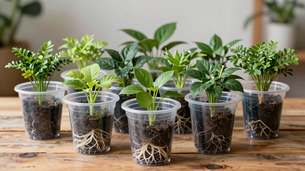 top clear nursery pots