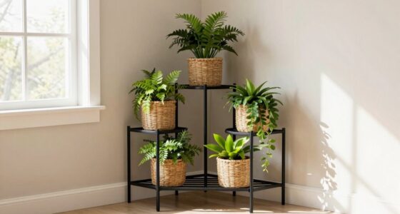 top corner plant stands