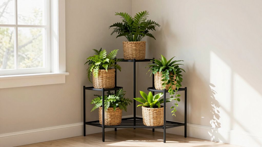 top corner plant stands