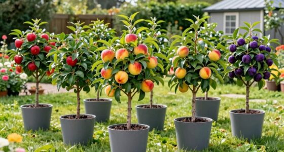 top dwarf fruit tree planters