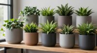 top fiberglass indoor plant pots