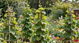 top heavy vine supports