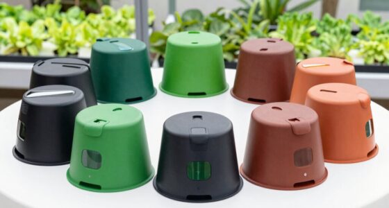 top hydroponic reservoir covers