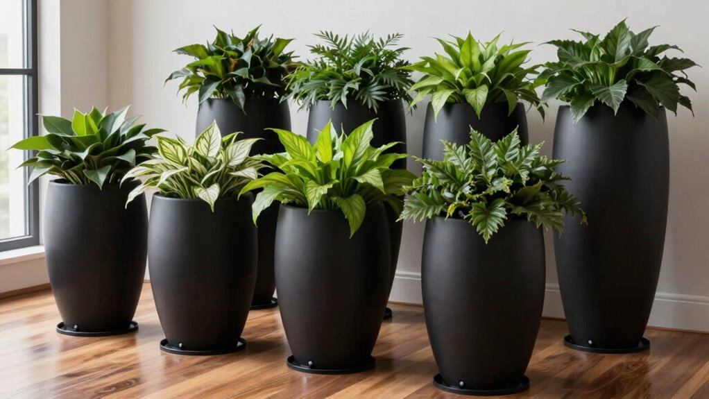 top large self watering planters
