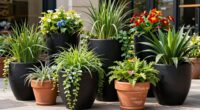 top large self watering planters