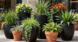 top large self watering planters