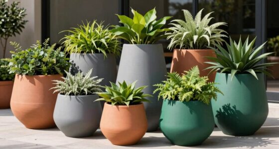 top lightweight large planters