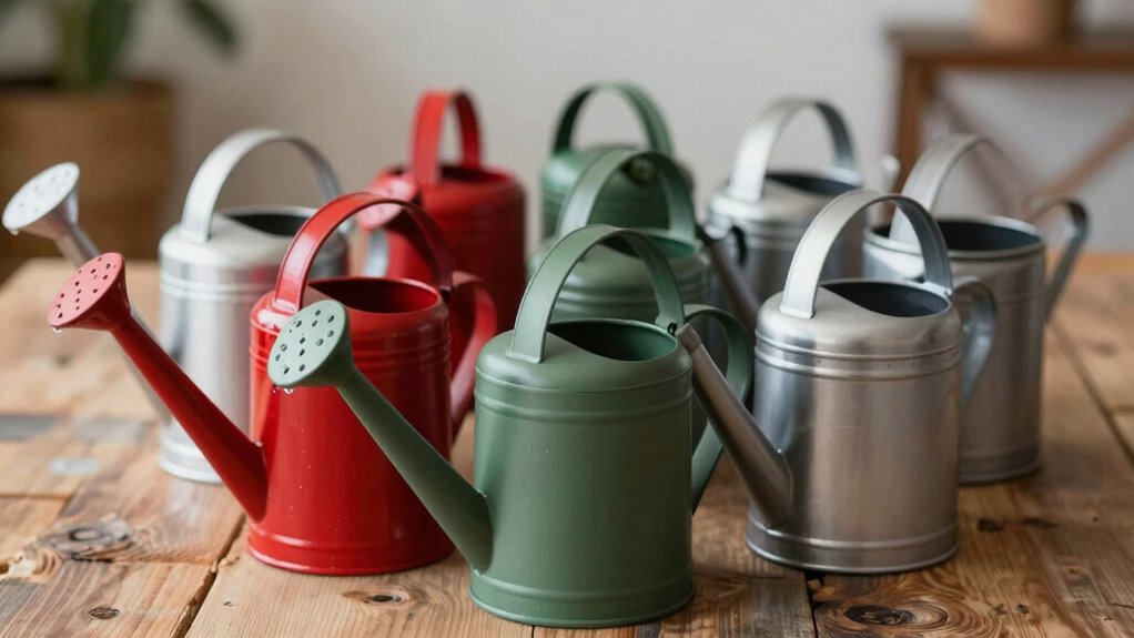 top long spout watering cans
