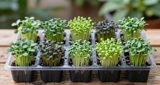 top microgreen grow trays