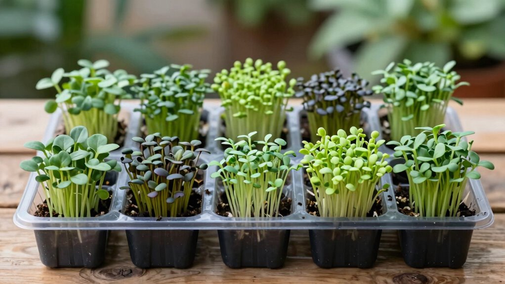 top microgreen grow trays