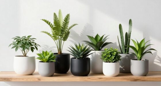 top minimalist indoor planters