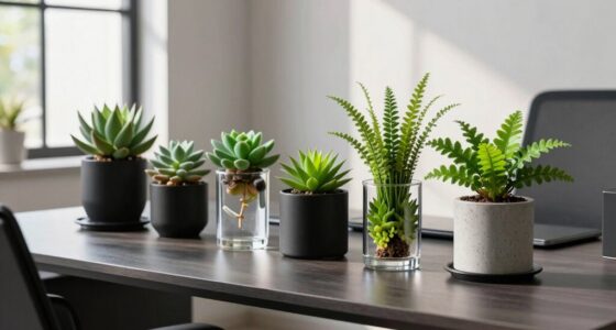 top office plant watering