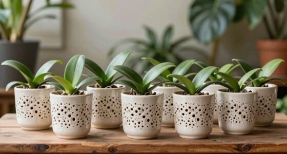 top orchid pot ventilations