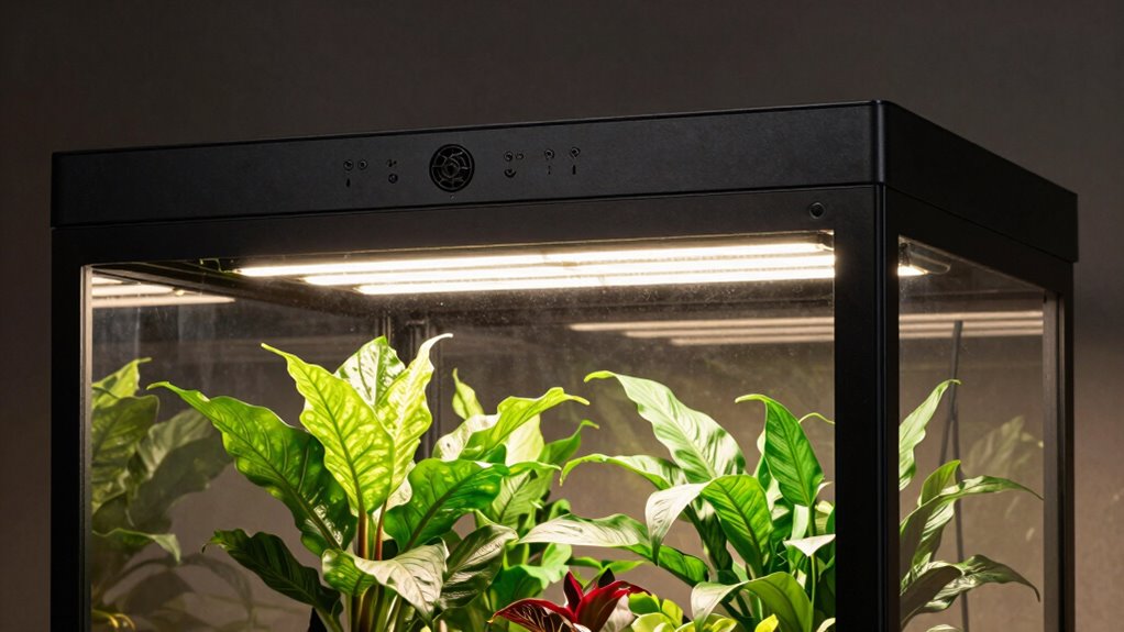 top plant cabinet fans