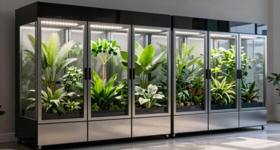 top plant grow cabinets