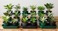 top plant repotting trays
