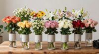 top self watering flower planters